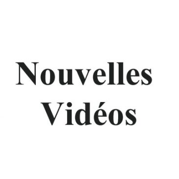 Nouvelles vidéos…