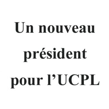 Un nouveau président pour l’UCPL